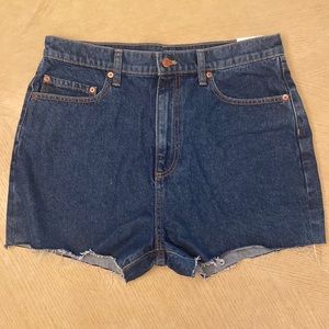 Pink Victoria’s Secret high waist cut off shorts